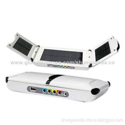 New Foldable Laptop Solar Charger, 12000mAh